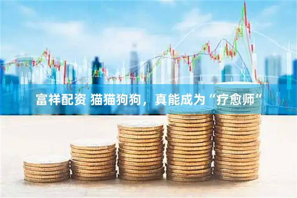 富祥配资 猫猫狗狗，真能成为“疗愈师”